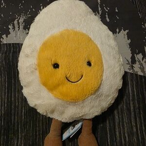 Jellycat amuseable large happy boiled egg brand new with tags